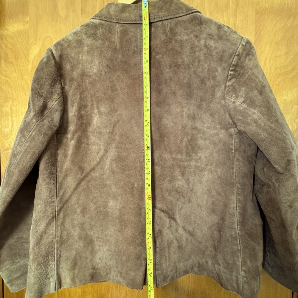 Italian Market Vintage Suede Women’s Jacket - Picture 12 of 16